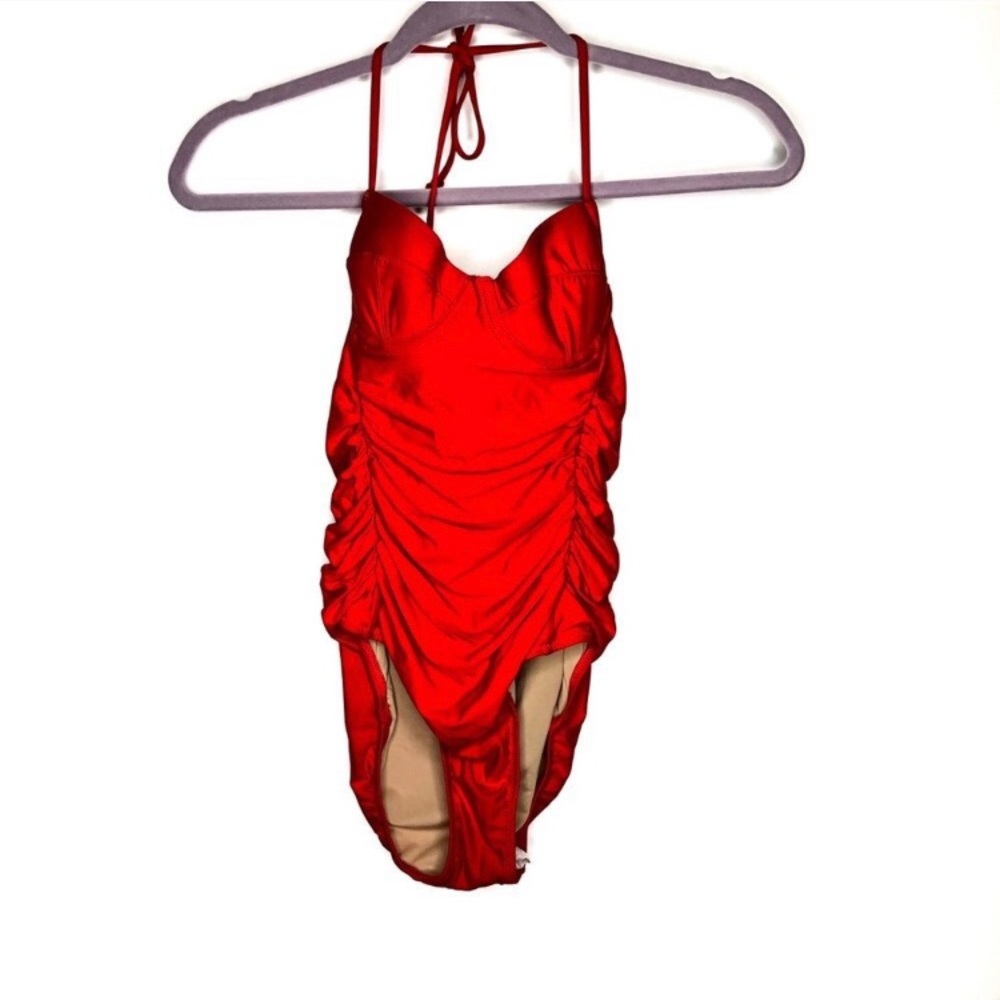 J. Crew halter underwire one piece swimsuit